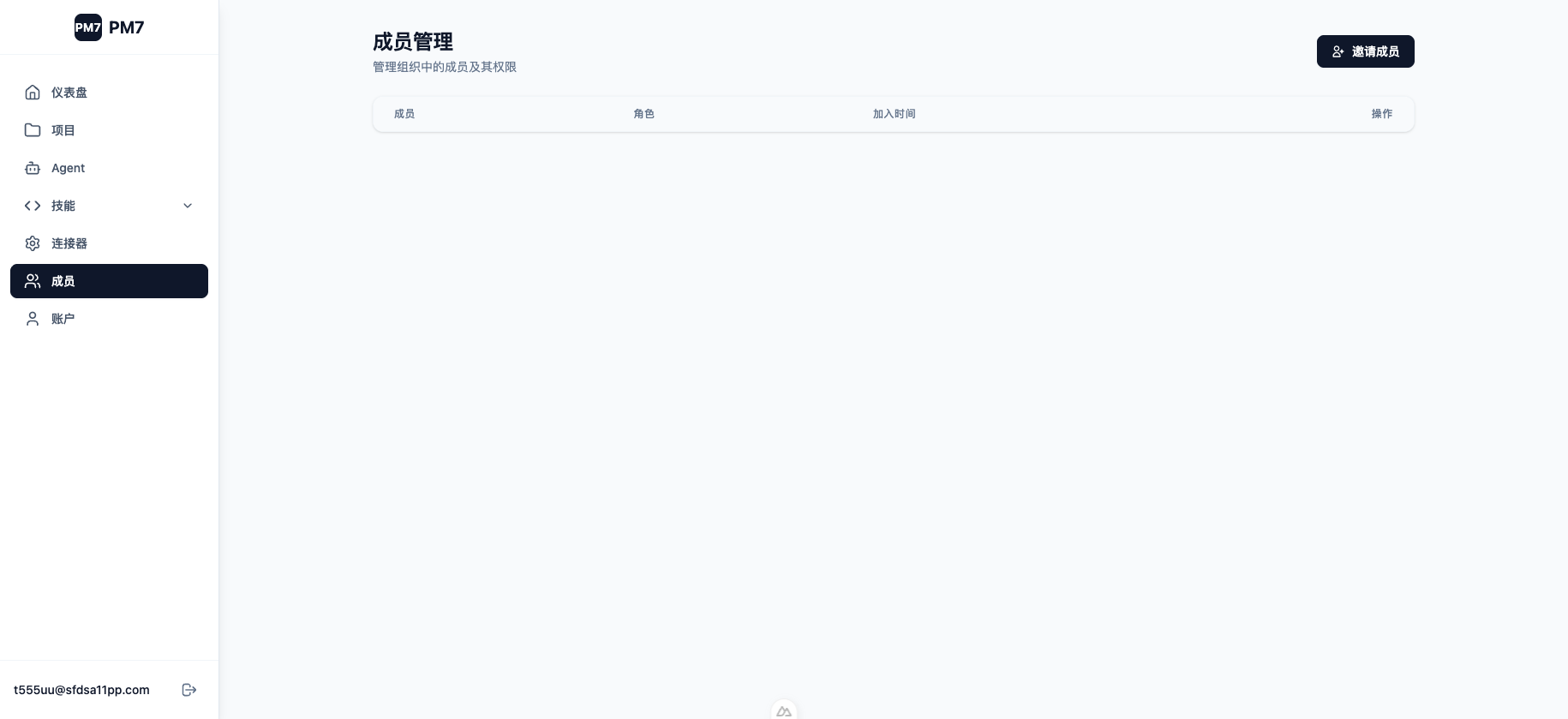 成员管理